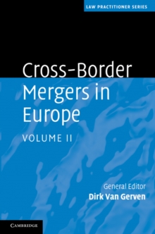 Cross-Border Mergers in Europe: Volume 2