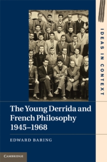 The Young Derrida and French Philosophy, 19451968