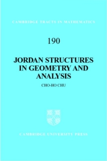 Jordan Structures in Geometry and Analysis