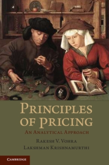 Principles of Pricing : An Analytical Approach