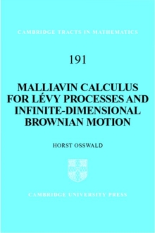 Malliavin Calculus for Levy Processes and Infinite-Dimensional Brownian Motion