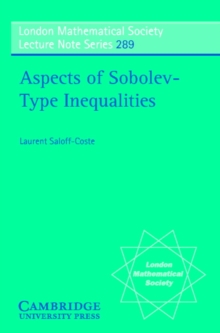 Aspects of Sobolev-Type Inequalities