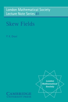 Skew Fields