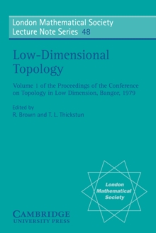 Low-Dimensional Topology