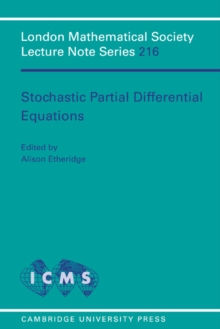 Stochastic Partial Differential Equations