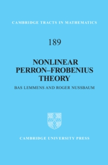 Nonlinear PerronFrobenius Theory