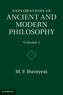 Explorations in Ancient and Modern Philosophy: Volume 1