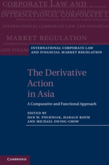 Derivative Action in Asia : A Comparative and Functional Approach