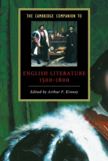 The Cambridge Companion to English Literature, 15001600