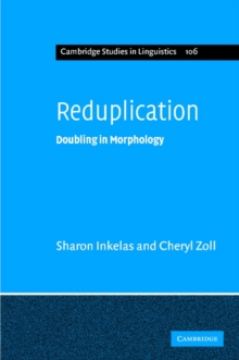 Reduplication : Doubling in Morphology