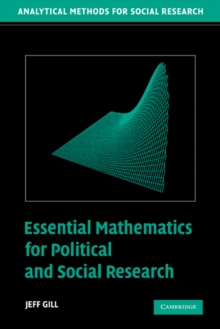 Essential Mathematics for Political and Social Research