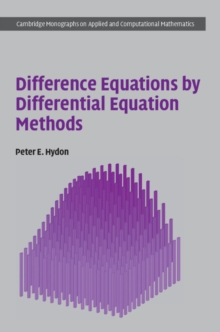 Difference Equations by Differential Equation Methods