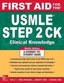 FIRST AID FOR THE USMLE STEP 2CK, Book FIRST AID FOR THE USMLE STEP 2CK, Book