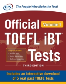 Official TOEFL iBT Tests Volume 1, Third Edition