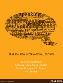 Sales Management : Pearson New International Edition