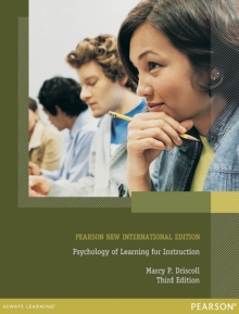 Psychology of Learning for Instruction : Pearson New International Edition