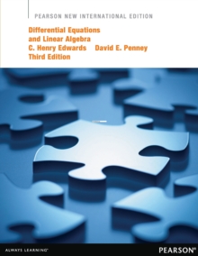 Differential Equations and Linear Algebra: Pearson New International Edition PDF eBook