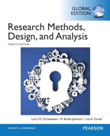 Research Methods, Design, and Analysis, Global Edition