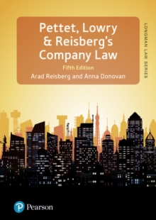 Pettet, Lowry & Reisberg's Company Law : Company Law & Corporate Finance