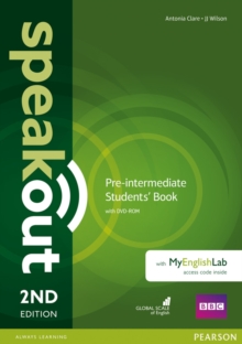 Speakout Pre-Intermediate 2nd Edition Students' Book with DVD-ROM and MyEnglishLab Access Code Pack, Mixed media product Book Speakout Pre-Intermediate 2nd Edition Students' Book with DVD-ROM and MyEnglishLab Access Code Pack, Mixed media product Book