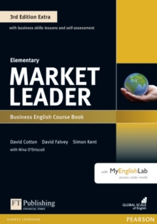Market Leader 3rd Edition Extra Elementary Coursebook with DVD-ROM and MyEnglishLab Pack, Mixed media product Book Market Leader 3rd Edition Extra Elementary Coursebook with DVD-ROM and MyEnglishLab Pack, Mixed media product Book