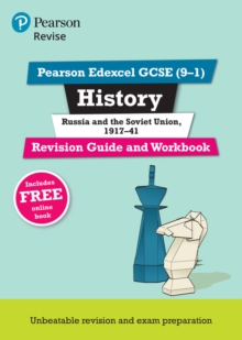 Pearson REVISE Edexcel GCSE (9-1) History Russia and the Soviet Union Revision Guide and Workbook: For 2024 and 2025 assessments and exams - incl. free online edition (Revise Edexcel GCSE History 16)