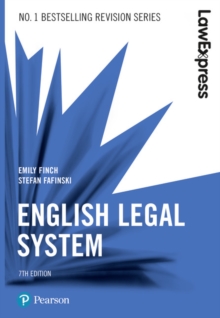 Law Express: English Legal System, Paperback / softback Book Law Express: English Legal System, Paperback / softback Book