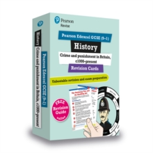 Pearson REVISE Edexcel GCSE History Crime and Punishment in Britain Revision Cards (with free online Revision Guide and Workbook): For 2024 and 2025 exams (Revise Edexcel GCSE History 16)