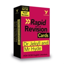 York Notes For AQA GCSE Rapid Revision Cards: The Strange Case Of Dr Jekyll And Mr Hyde Catch up, Revise And Be Ready For And 2023 And 2024 Exams And Assessments