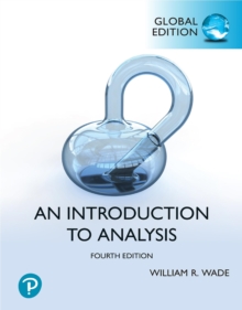 Introduction to Analysis, Global Edition