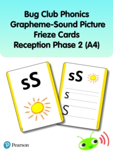 Bug Club Phonics Grapheme-Sound Picture Frieze Cards Reception Phase 2 (A4)