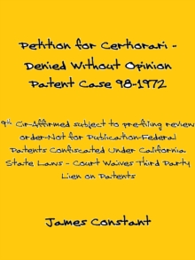 Petition for Certiorari Denied Without Opinion: Patent Case 98-1972.