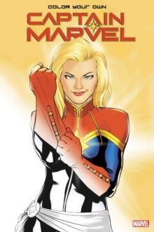 Color Your Own Captain Marvel, Paperback / softback Book Color Your Own Captain Marvel, Paperback / softback Book