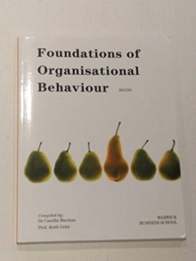 FOUNDATIONS ORGANISAT BEHAVIOUR CUSTOM, Book FOUNDATIONS ORGANISAT BEHAVIOUR CUSTOM, Book