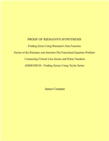 Proof of Riemann's Hypothesis