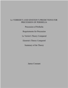 Le Verrier's and Einstein's Predictions for Precession of Perihelia