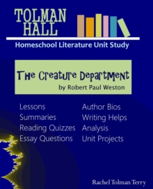 Creature Department by Robert Paul Weston: A Homeschool Literature Unit Study