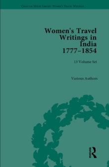 Women's Travel Writings in India 17771854