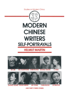 Modern Chinese Writers : Self-portrayals