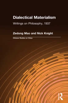 Dialectical Materialism : Writings on Philosophy, 1937