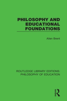 Philosophy and Educational Foundations