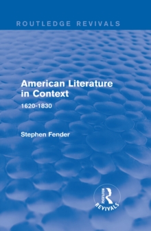 American Literature in Context