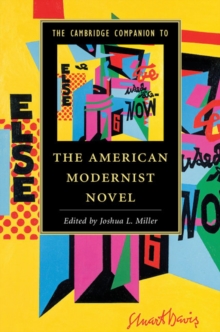 Cambridge Companion to the American Modernist Novel