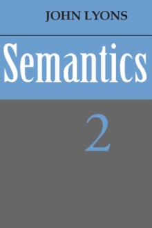 Semantics: Volume 2