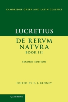 Lucretius: De Rerum NaturaBook III