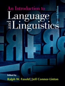 Introduction to Language and Linguistics