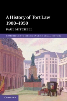 A History of Tort Law 19001950