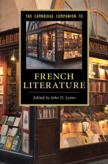 The Cambridge Companion to French Literature