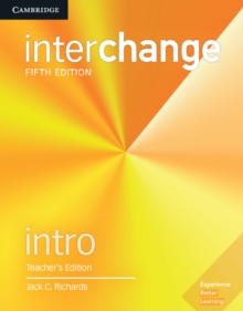Interchange Intro Teacher's Edition with Complete Assessment Program, Mixed media product Book Interchange Intro Teacher's Edition with Complete Assessment Program, Mixed media product Book
