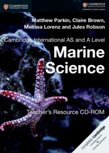 Cambridge International AS and A Level Marine Science Teacher's Resource CD-ROM, CD-ROM Book Cambridge International AS and A Level Marine Science Teacher's Resource CD-ROM, CD-ROM Book
